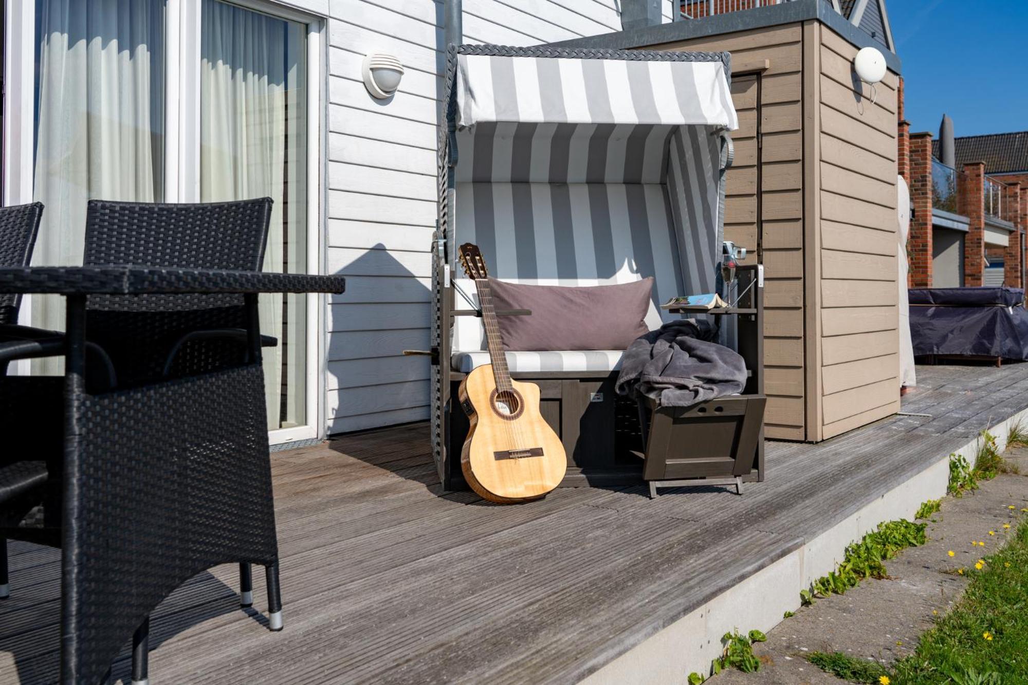 3-Zi-Ferienwohnung BRIGANTINE 33 Wasserblick, Sauna, Whirlpool by Seeblick Ferien Olpenitz Exterior foto