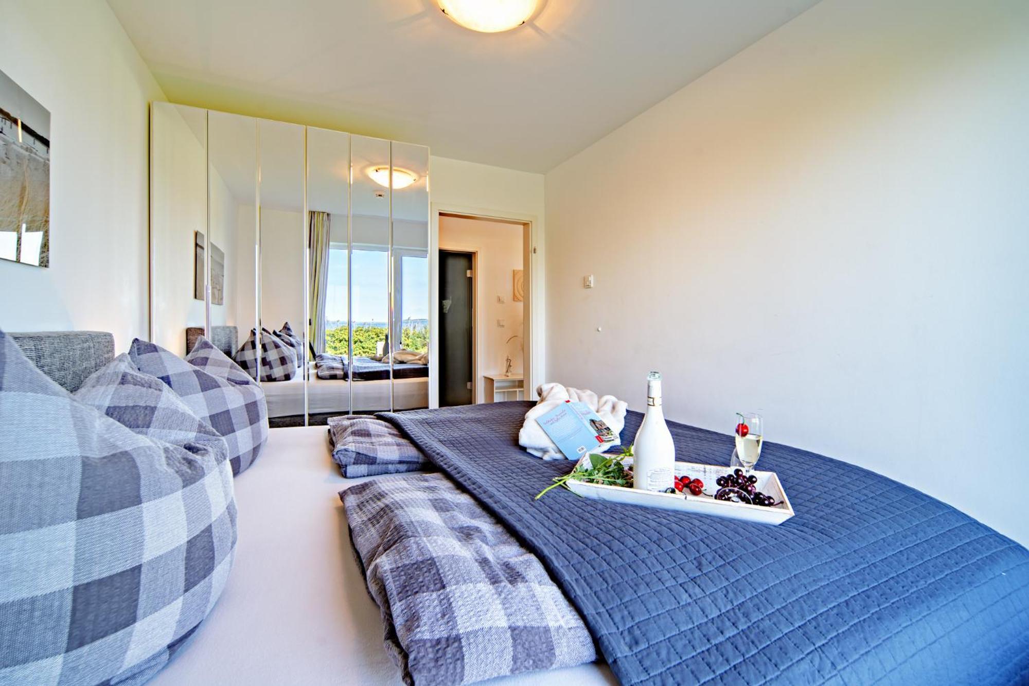 3-Zi-Ferienwohnung BRIGANTINE 33 Wasserblick, Sauna, Whirlpool by Seeblick Ferien Olpenitz Exterior foto