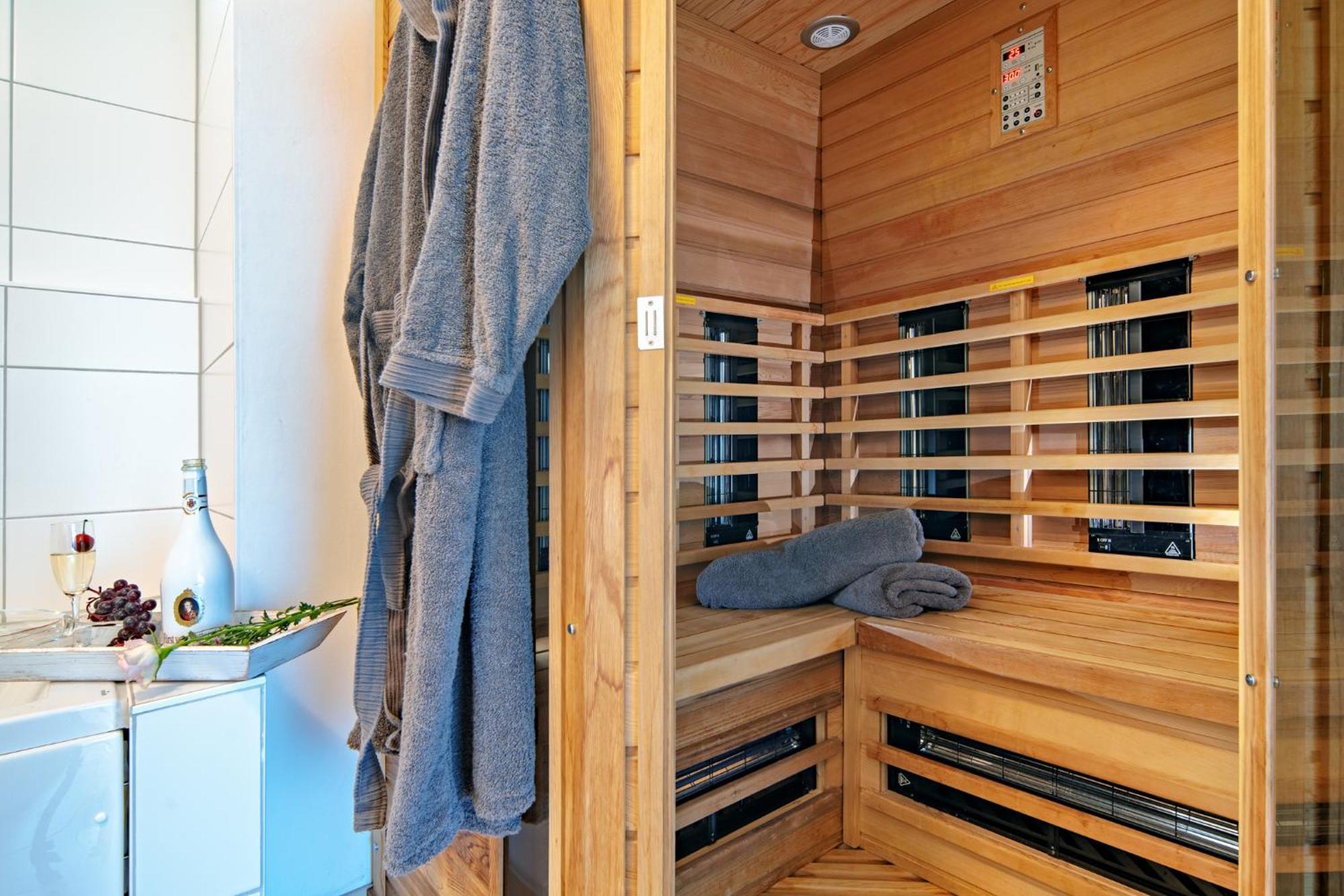 3-Zi-Ferienwohnung BRIGANTINE 33 Wasserblick, Sauna, Whirlpool by Seeblick Ferien Olpenitz Exterior foto